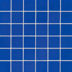 Island Brandeis Blue Glass Gloss Mosaic by null, a Mosaic Tiles for sale on Style Sourcebook
