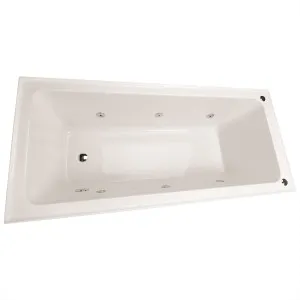 Suttor Spa Bath Acrylic 1520 10 Jets Gloss White by null, a Bathtubs for sale on Style Sourcebook