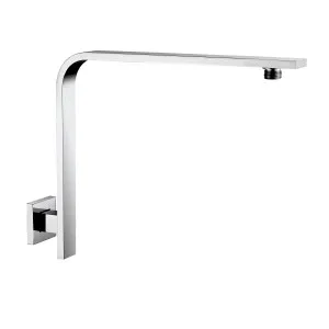 Marki Square Curved Shower Arm 285 Chrome by null, a Laundry Taps for sale on Style Sourcebook