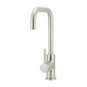 Round Sink Mixer Square Neck 229 Brushed Nickel by null, a Laundry Taps for sale on Style Sourcebook