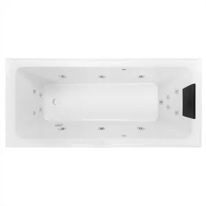 Suttor Spa Bath Acrylic 1670 15 Jets Gloss White by null, a Bathtubs for sale on Style Sourcebook
