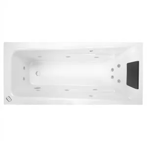 Merrica Spa Bath Acrylic 1653 12 Jets Gloss White by null, a Bathtubs for sale on Style Sourcebook