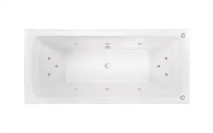 Elbrus Spa Bath Acrylic 1800 12 Jets Gloss White by null, a Bathtubs for sale on Style Sourcebook