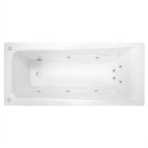 Merrica Spa Bath Acrylic 1653 10 Jets Gloss White by null, a Bathtubs for sale on Style Sourcebook