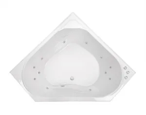 Aplin Spa Bath Acrylic 1465 12 Jets Gloss White by null, a Bathtubs for sale on Style Sourcebook