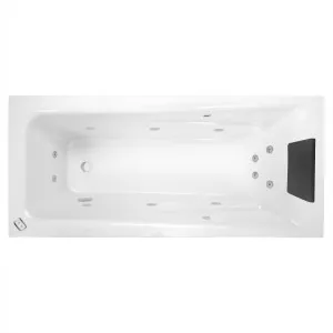 Merrica Spa Bath Acrylic 1665 12 Jets Gloss White by null, a Bathtubs for sale on Style Sourcebook