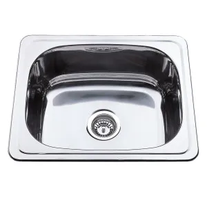 Arial Single Trough 1TH 555x455 Stainless Steel by null, a Basins for sale on Style Sourcebook