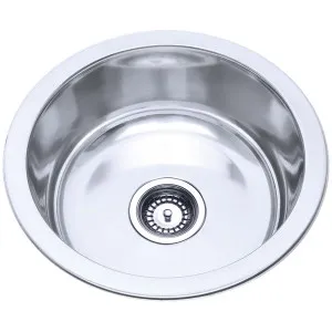 Arial Round Sink NTH 425 Stainless Steel by null, a Kitchen Sinks for sale on Style Sourcebook