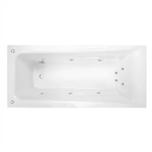 Merrica Spa Bath Acrylic 1525 10 Jets Gloss White by null, a Bathtubs for sale on Style Sourcebook