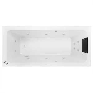 Suttor Spa Bath Acrylic 1520 12 Jets Gloss White by null, a Bathtubs for sale on Style Sourcebook