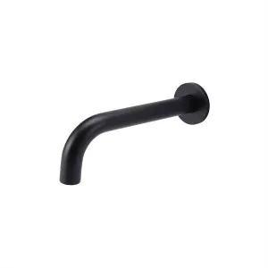 Round Bath Outlet Curved 212 Matte Black by null, a Bathroom Taps & Mixers for sale on Style Sourcebook