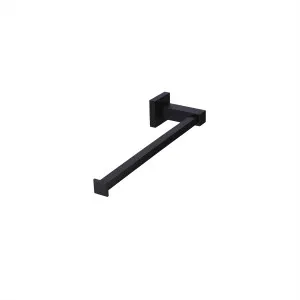 Square Towel Bar 258 Matte Black by null, a Towel Rails for sale on Style Sourcebook