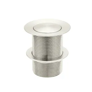 Pop-up Waste 40 no Overflow Brushed Nickel by null, a Traps & Wastes for sale on Style Sourcebook