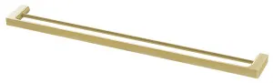 Gloss Towel Rail Double 800 Brushed Gold by null, a Towel Rails for sale on Style Sourcebook