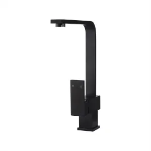Square Sink Mixer Square Neck 214 Matte Black by null, a Kitchen Taps & Mixers for sale on Style Sourcebook