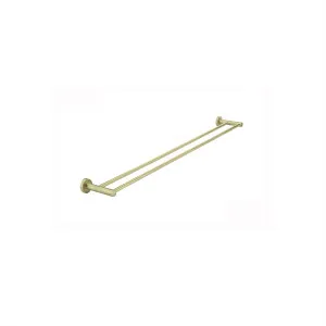 Round Towel Rail Double 900 Tiger Bronze by null, a Towel Rails for sale on Style Sourcebook