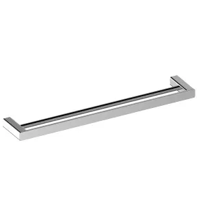 Platz Double Towel Rail 800 Chrome by null, a Towel Rails for sale on Style Sourcebook