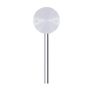 Misha Basin Mixer Textured Handle Only Chrome by null, a Bathroom Taps & Mixers for sale on Style Sourcebook