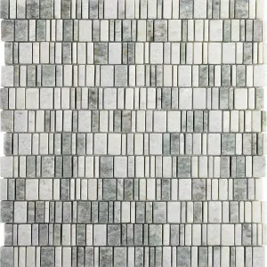 Mayan Orient Green Marble Natural Product Tumbled Mosaic by null, a Mosaic Tiles for sale on Style Sourcebook