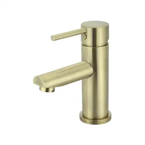 Round Basin Mixer Tiger Bronze by null, a Bathroom Taps & Mixers for sale on Style Sourcebook
