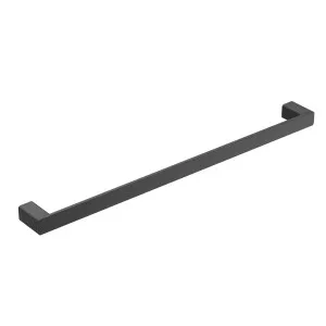 Platz Single Towel Rail 600 Matt Black by null, a Towel Rails for sale on Style Sourcebook