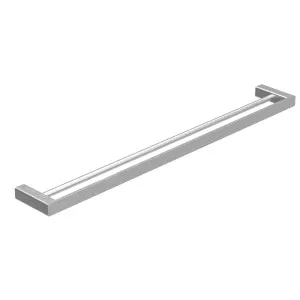 Platz Double Towel Rail 600 Brushed Nickel by null, a Towel Rails for sale on Style Sourcebook
