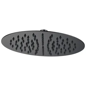 Misha Shower Head 250 Matt Black by null, a Laundry Taps for sale on Style Sourcebook
