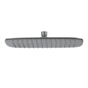 Platz Shower Head 200X300 Gun Metal by null, a Laundry Taps for sale on Style Sourcebook