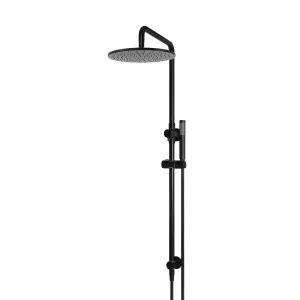 Round Twin Shower Matte Black by null, a Shower Heads & Mixers for sale on Style Sourcebook