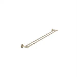 Round Towel Rail Double 900 Champagne by null, a Towel Rails for sale on Style Sourcebook