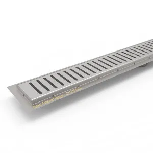 Zenon/Archit S/S Grate Mito  1200mm fixed/out by null, a Shower Grates & Drains for sale on Style Sourcebook