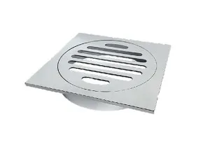 Robert Grate Chrome Brass Square 60x60x50mm by null, a Shower Grates & Drains for sale on Style Sourcebook