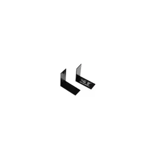 Lauxes Standard Tile Insert Floor Grate Corner Joiner 90 degree 21mm High (Pack of 2) - Midnight by null, a Shower Grates & Drains for sale on Style Sourcebook