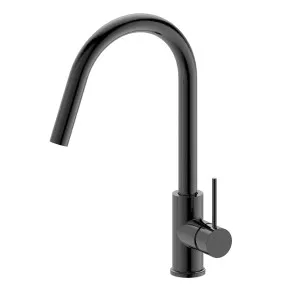 Misha Pull Out/Pull Down Sink Mixer 227 Gun Metal by null, a Kitchen Taps & Mixers for sale on Style Sourcebook
