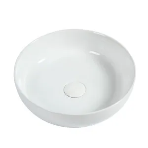Bacino Vessel Basin NTH Ceramic 370x370 Gloss White by null, a Basins for sale on Style Sourcebook