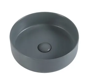 Beta Vessel Basin NTH 355x355 Ceramic Matt Grey by null, a Basins for sale on Style Sourcebook