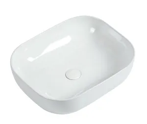 Meleni Vessel Basin NTH 505x405 Ceramic Gloss White by null, a Basins for sale on Style Sourcebook
