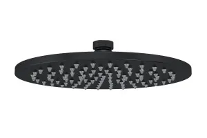 Round Shower Head 200 Black by null, a Shower Heads & Mixers for sale on Style Sourcebook