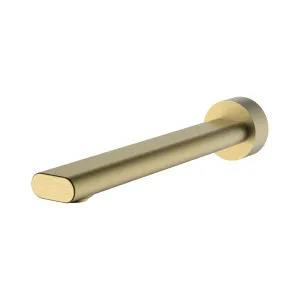 Lina Bath/Basin Outlet 180 Brush Gold by null, a Bathroom Taps & Mixers for sale on Style Sourcebook