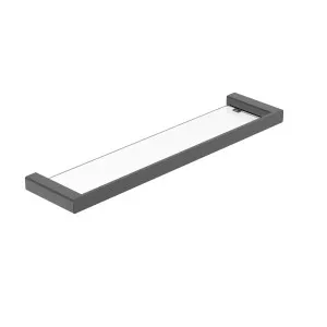 Platz Glass Shower Shelf 558 Gun Metal by null, a Shelves & Soap Baskets for sale on Style Sourcebook