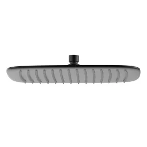 Platz Shower Head 200X300 Matt Black by null, a Laundry Taps for sale on Style Sourcebook