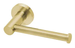 Radii Round Toilet Roll Holder Brushed Gold by null, a Toilet Paper Holders for sale on Style Sourcebook