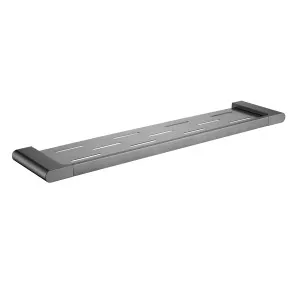 Lina Metal Shower Shelf 550 Gun Metal by null, a Shelves & Soap Baskets for sale on Style Sourcebook