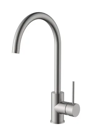 Misha Sink Mixer 208 Brushed Nickel by null, a Kitchen Taps & Mixers for sale on Style Sourcebook