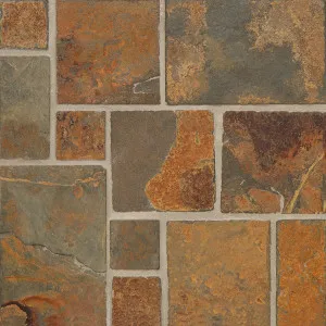 Cottage Multicolour Slate Natural Product Random Tumbled Mosaic (Pkt4) by null, a Mosaic Tiles for sale on Style Sourcebook