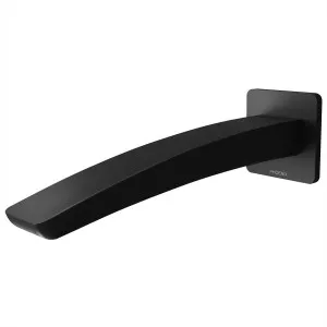 Rush Bath Outlet Straight 180 Matte Black by null, a Bathroom Taps & Mixers for sale on Style Sourcebook