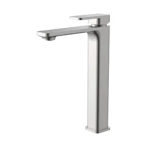Platz Vessel Basin Mixer Brushed Nickel by null, a Bathroom Taps & Mixers for sale on Style Sourcebook
