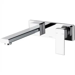 Radii Wall Basin Set Straight 180 Chrome by null, a Bathroom Taps & Mixers for sale on Style Sourcebook