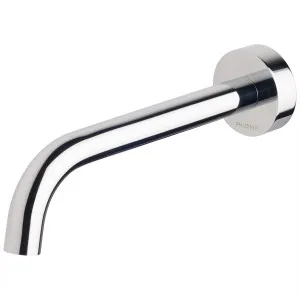 Vivid Slimline Bath Outlet Curved 180 Chrome by null, a Bathroom Taps & Mixers for sale on Style Sourcebook