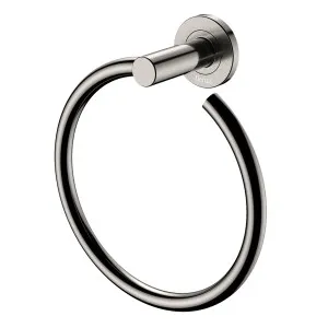 Kaya Towel Ring Brushed Nickel by null, a Towel Rails for sale on Style Sourcebook